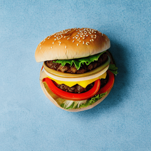 cheeseburger food