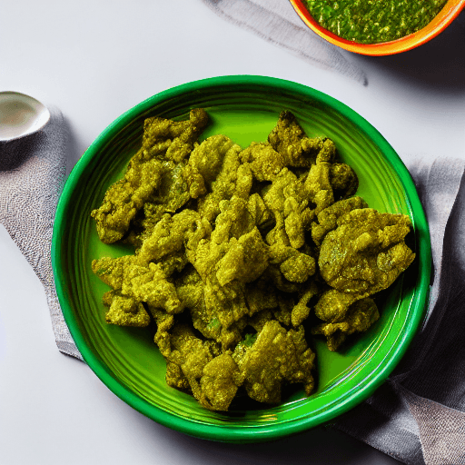 chicharrón en salsa verde food