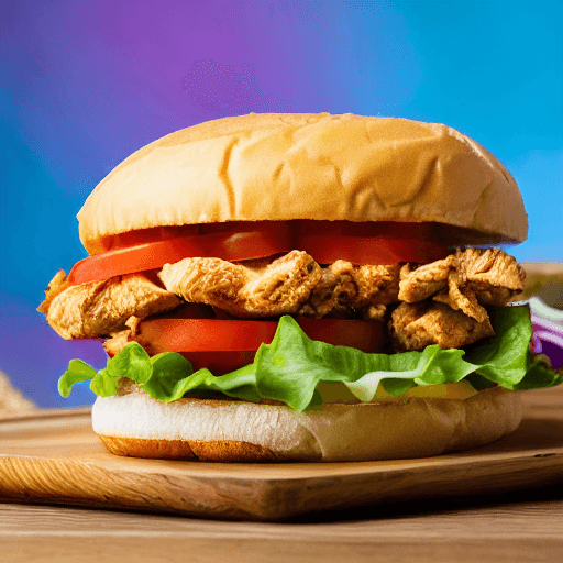chicken sandwich food