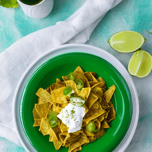 chilaquiles verdes food