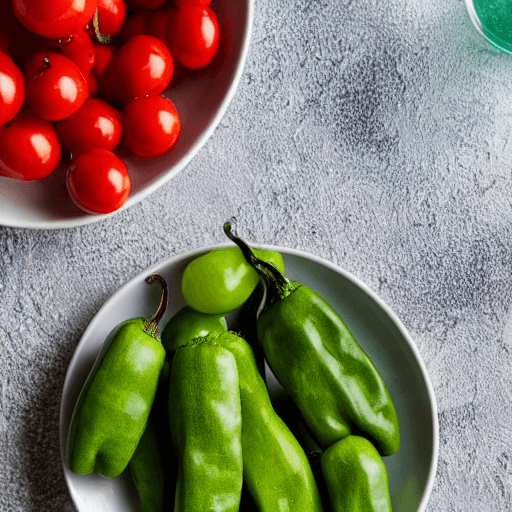 chiles toreados food