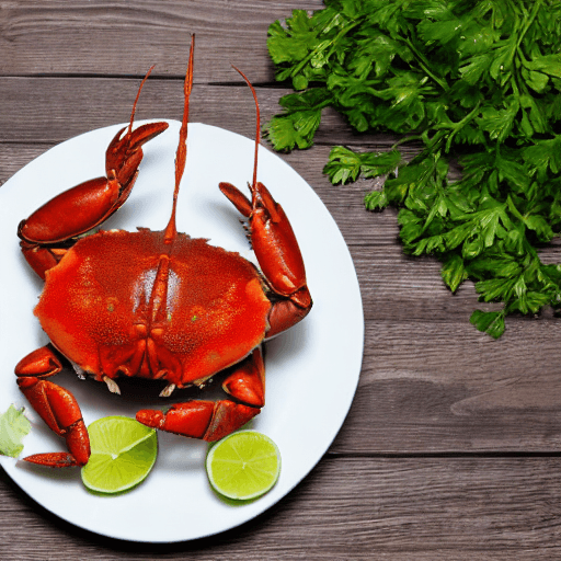 chili crab food