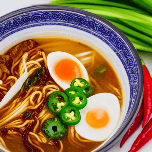 chilli ban mee food