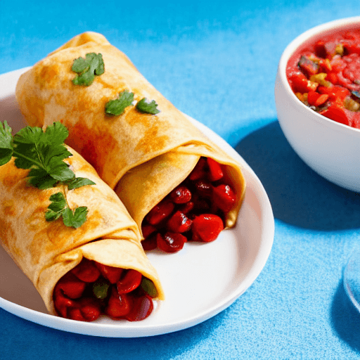 chimichangas food