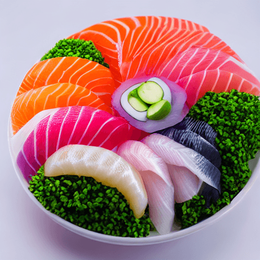 chirashi sushi food