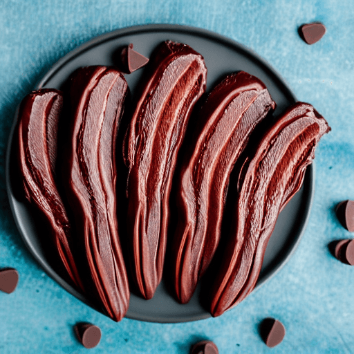 chocolate covered bacon food