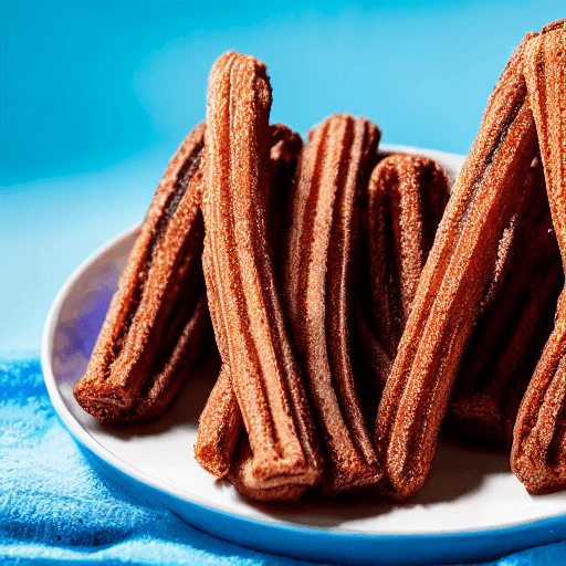 churros con chocolate food