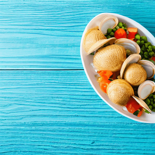 clam roll food