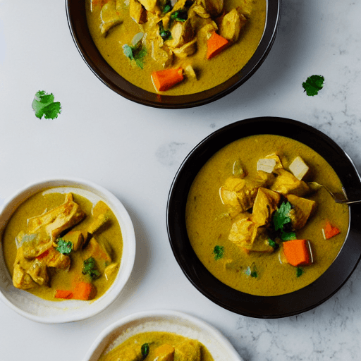 coconut chicken curry micronesia food