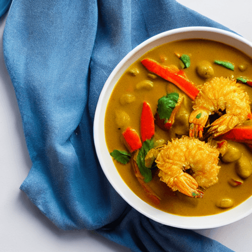 coconut shrimp curry micronesia food