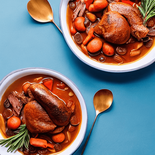 coq au vin food