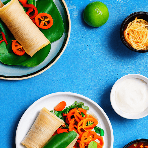 cuon diep food