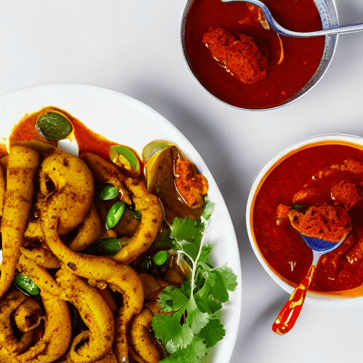 curry masala masala squid mauritius food