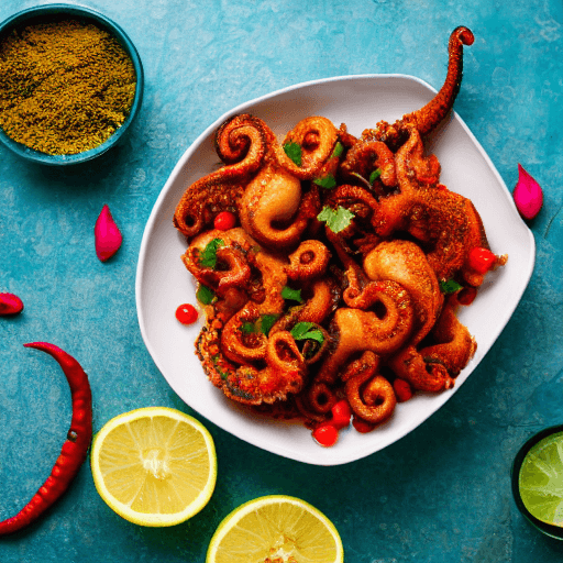 curry masala octopus mauritius food