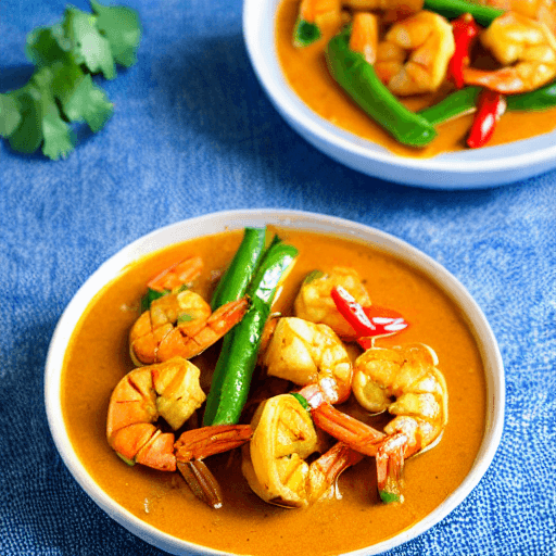 curry shrimp mauritius food