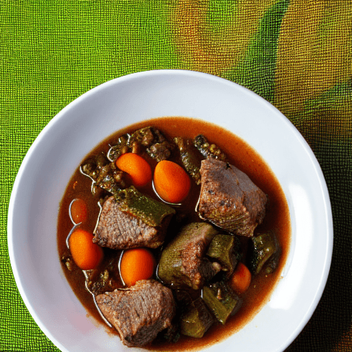 damara millet and meat stew namibia food