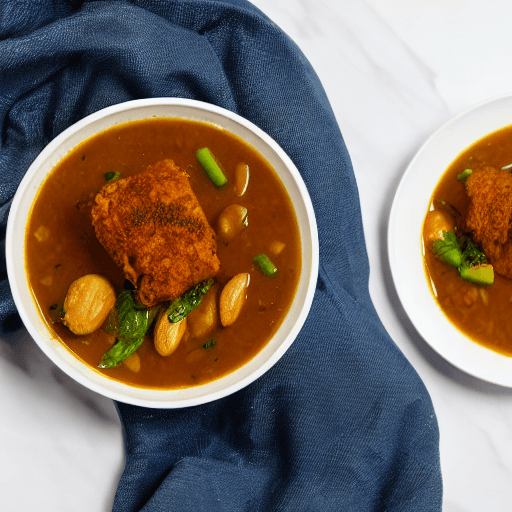 dawadawa and palm nut soup niger food