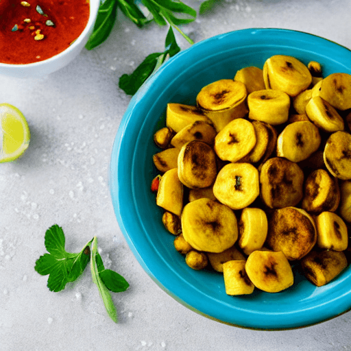 dawadawa and yam and plantain stew niger food