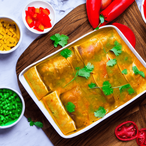 enchiladas de pollo food