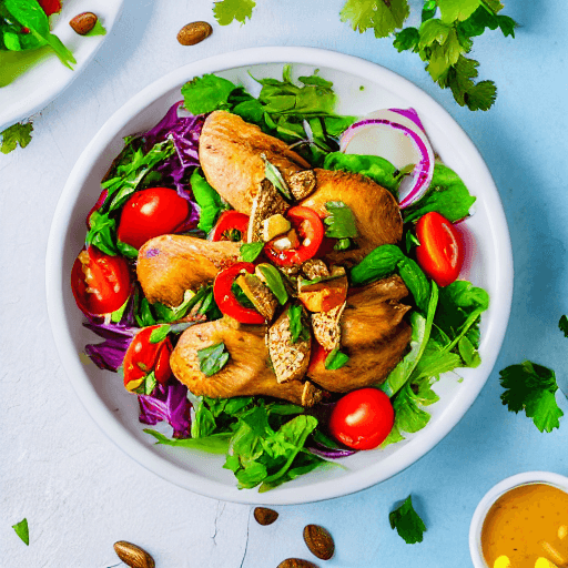 ensalada de pollo food