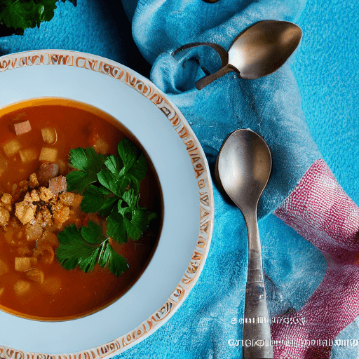 erbsensuppe food