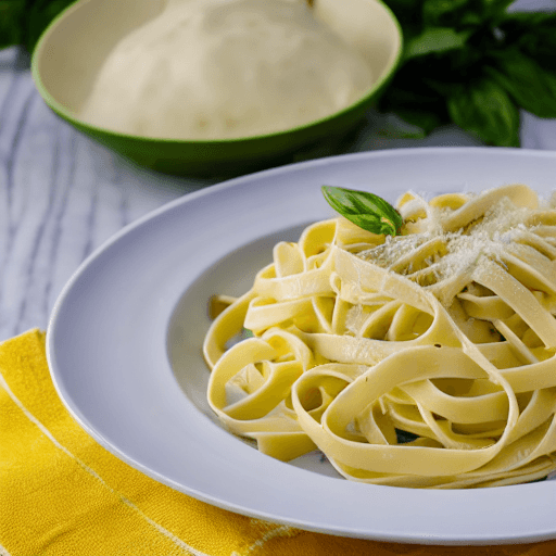 fettuccine alfredo food