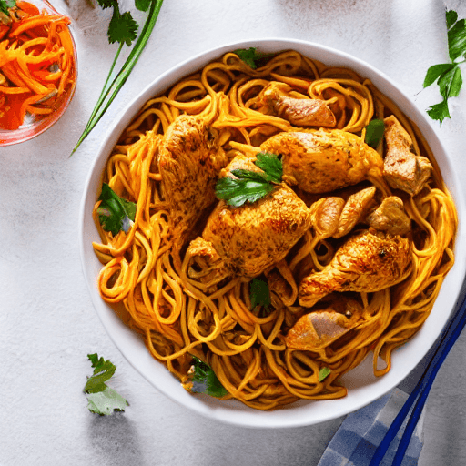 fideos con pollo al horno ecuador food