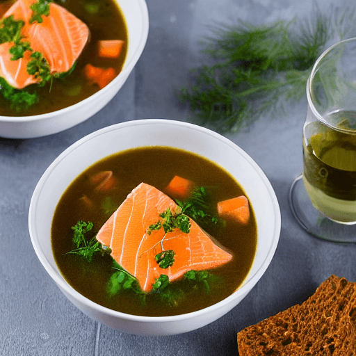 finnish salmon soup finland food