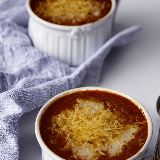 french onion soup food