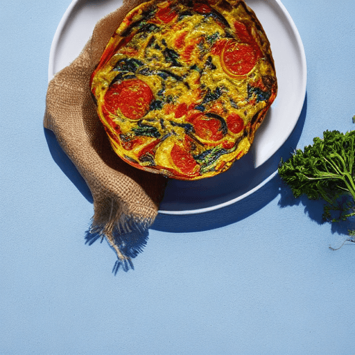 frittata di cipolle food
