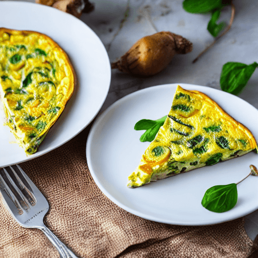 frittata di funghi food