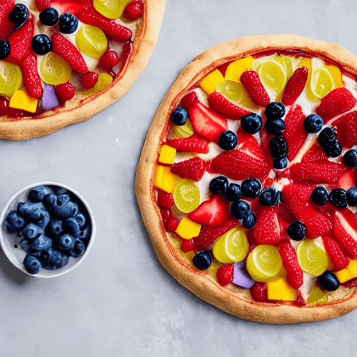 fruit pizza food