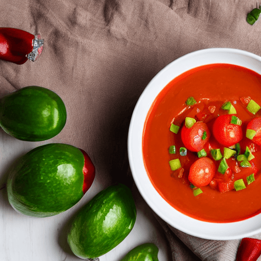 gazpacho andaluz food