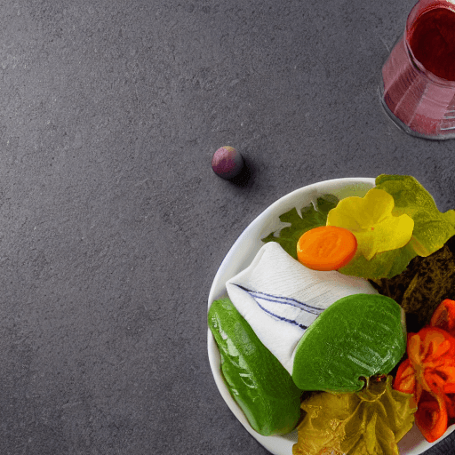 gefillte zalot food