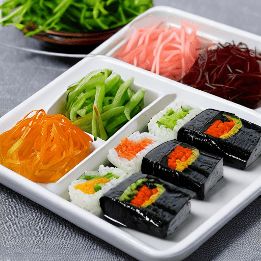 gimbap north korea food