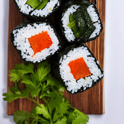 gimbap food
