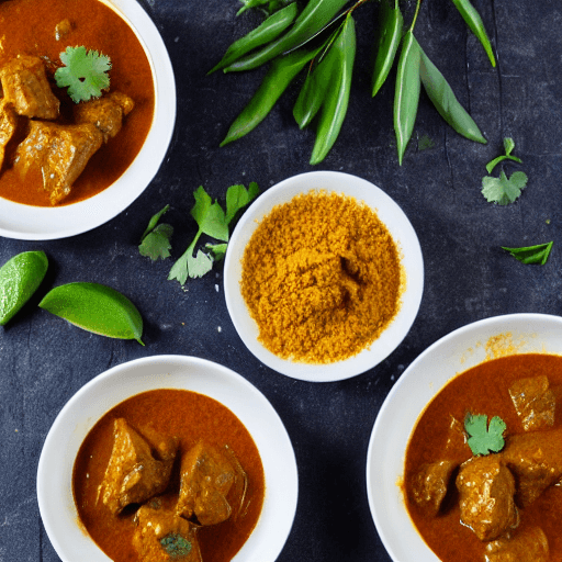 goat curry food