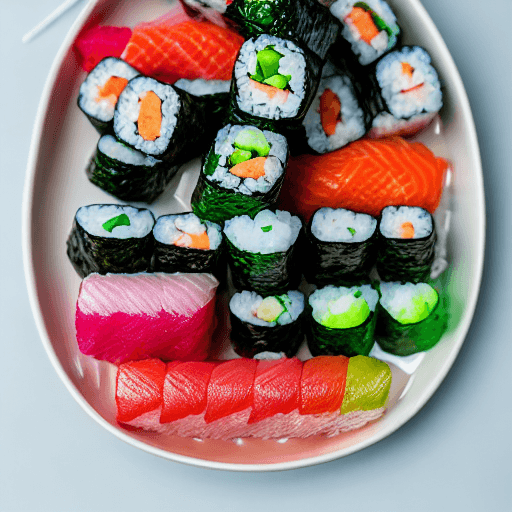 gomoku sushi food