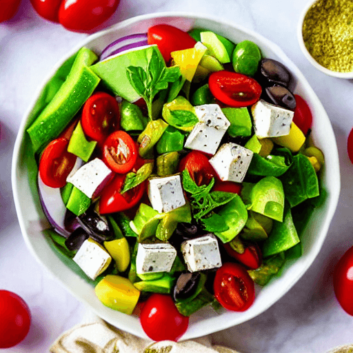 greek salad food
