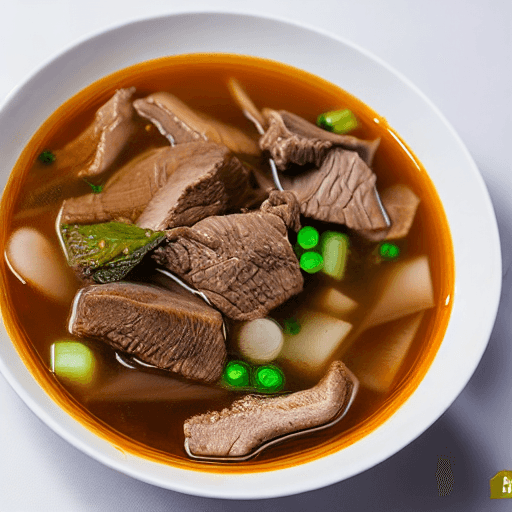 hainanese mutton soup food