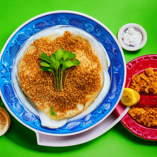 hainanese oyster omelette food