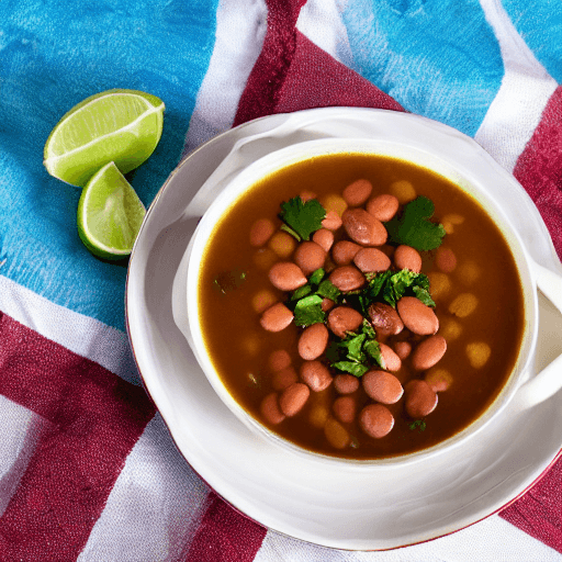 honduran sopa de frijoles honduras food