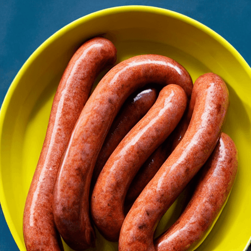 hot link sausage food