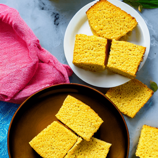 hot water corn bread food