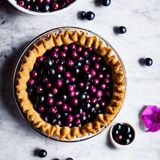 huckleberry pie food