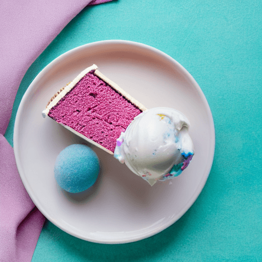 ice cream cake food