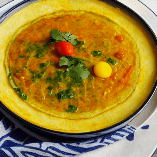indian omelette food