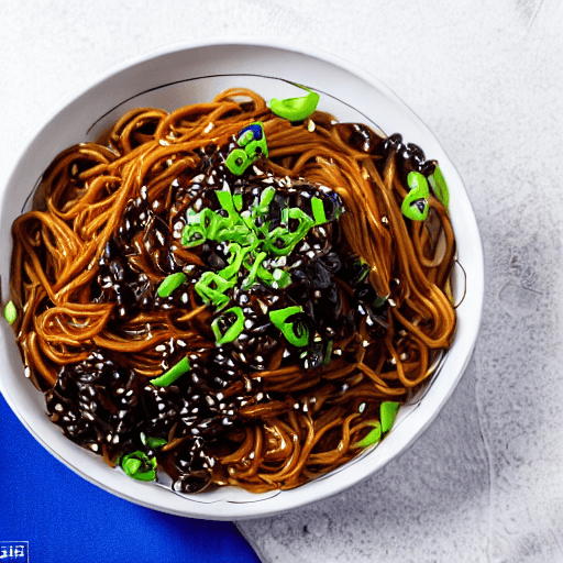 jjajangmyeon food