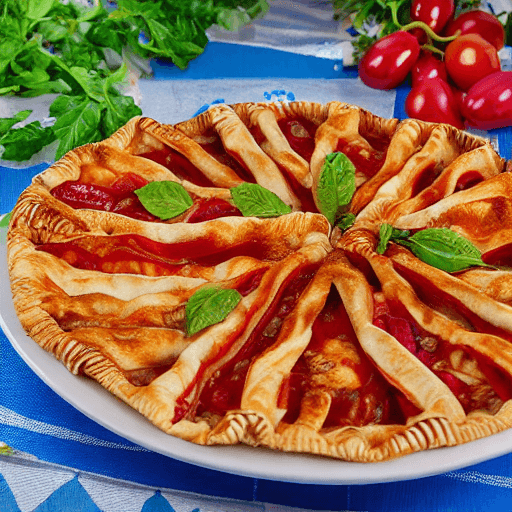 kıymalı pide food