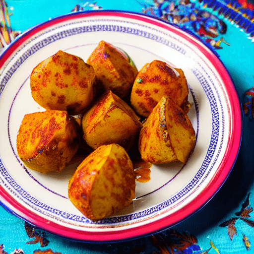 kadai aloo nepal food